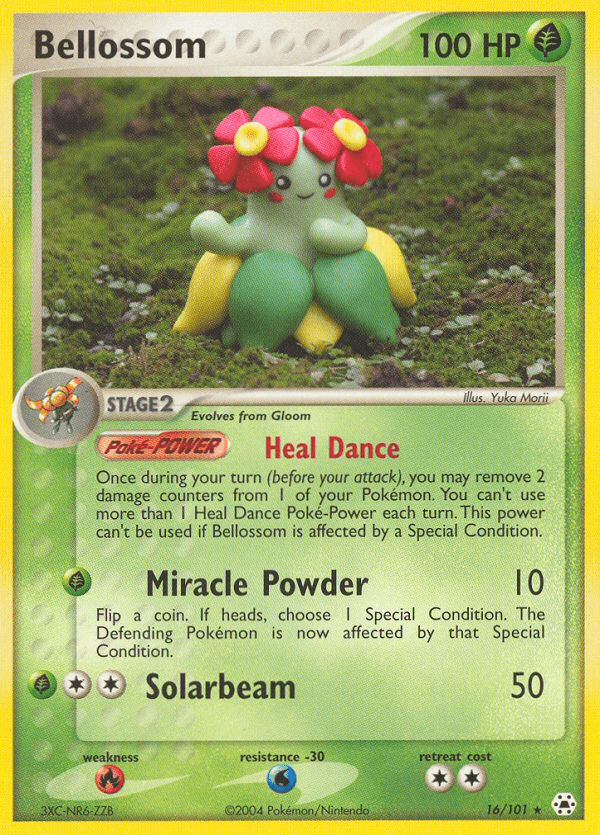 Bellossom (16/101) [EX: Hidden Legends] Pokemon Single Pokémon  | Multizone: Comics And Games