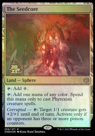 The Seedcore [Phyrexia: All Will Be One Prerelease Promos] MTG Single Magic: The Gathering  | Multizone: Comics And Games