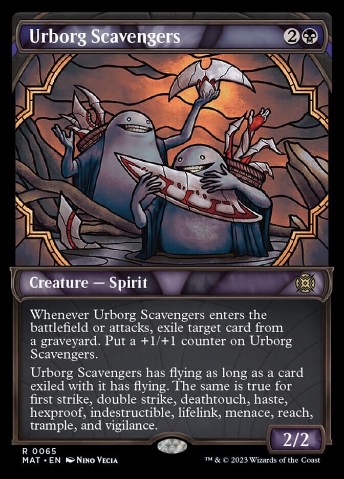 Urborg Scavengers (Showcase) [March of the Machine: The Aftermath] MTG Single Magic: The Gathering  | Multizone: Comics And Games