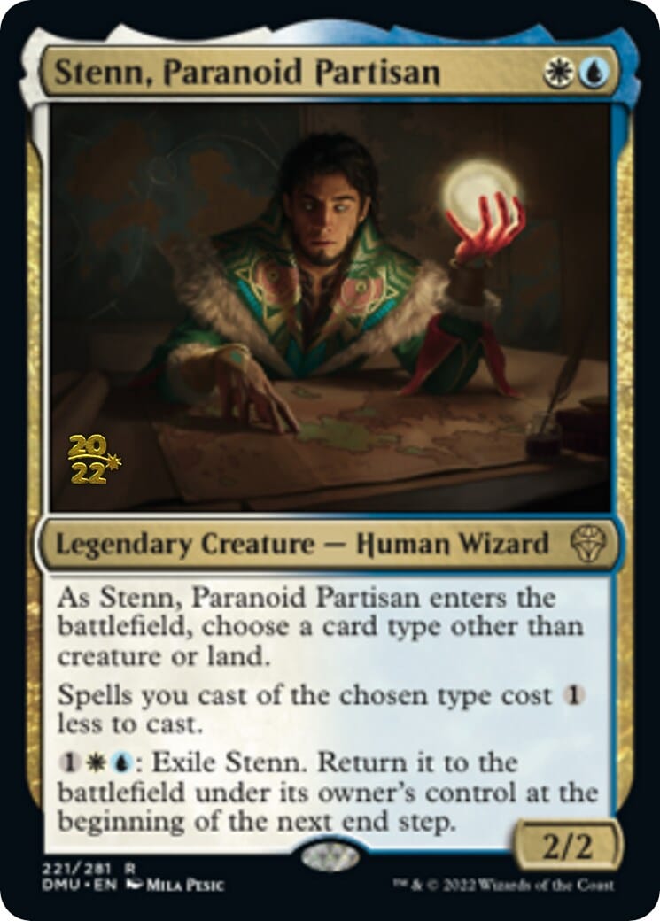 Stenn, Paranoid Partisan [Dominaria United Prerelease Promos] MTG Single Magic: The Gathering  | Multizone: Comics And Games
