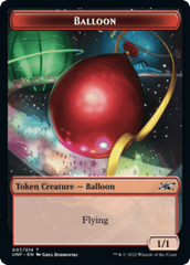 Teddy Bear // Balloon Double-sided Token [Unfinity Tokens] MTG Single Magic: The Gathering  | Multizone: Comics And Games