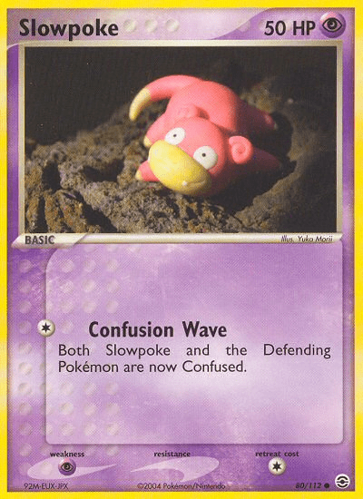 Slowpoke (80/112) [EX: FireRed & LeafGreen] Pokemon Single Pokémon  | Multizone: Comics And Games