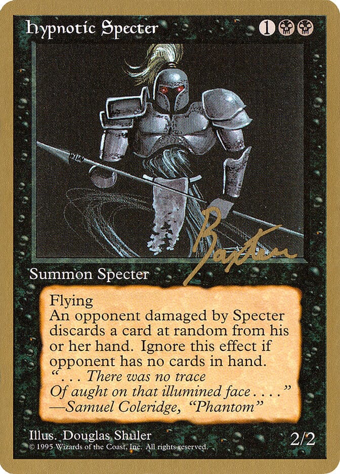Hypnotic Specter (George Baxter) [Pro Tour Collector Set] MTG Single Magic: The Gathering  | Multizone: Comics And Games
