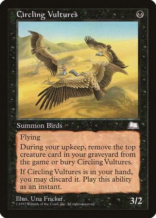 Circling Vultures [Weatherlight] MTG Single Magic: The Gathering  | Multizone: Comics And Games