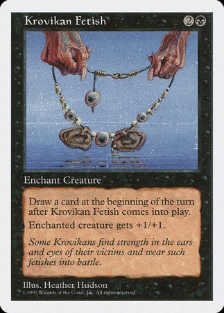 Krovikan Fetish [Fifth Edition] MTG Single Magic: The Gathering  | Multizone: Comics And Games