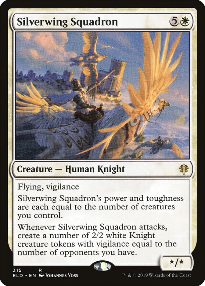 Silverwing Squadron [Throne of Eldraine] MTG Single Magic: The Gathering  | Multizone: Comics And Games