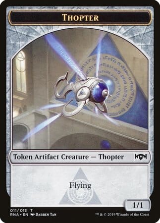 Thopter Token [Ravnica Allegiance Tokens] MTG Single Magic: The Gathering  | Multizone: Comics And Games