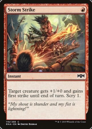 Storm Strike [Ravnica Allegiance] MTG Single Magic: The Gathering  | Multizone: Comics And Games