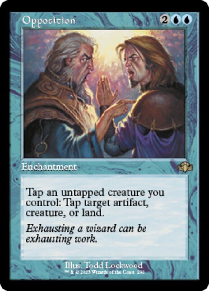 Opposition (Retro) [Dominaria Remastered] MTG Single Magic: The Gathering  | Multizone: Comics And Games
