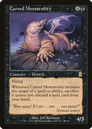 Cursed Monstrosity [Odyssey] MTG Single Magic: The Gathering  | Multizone: Comics And Games