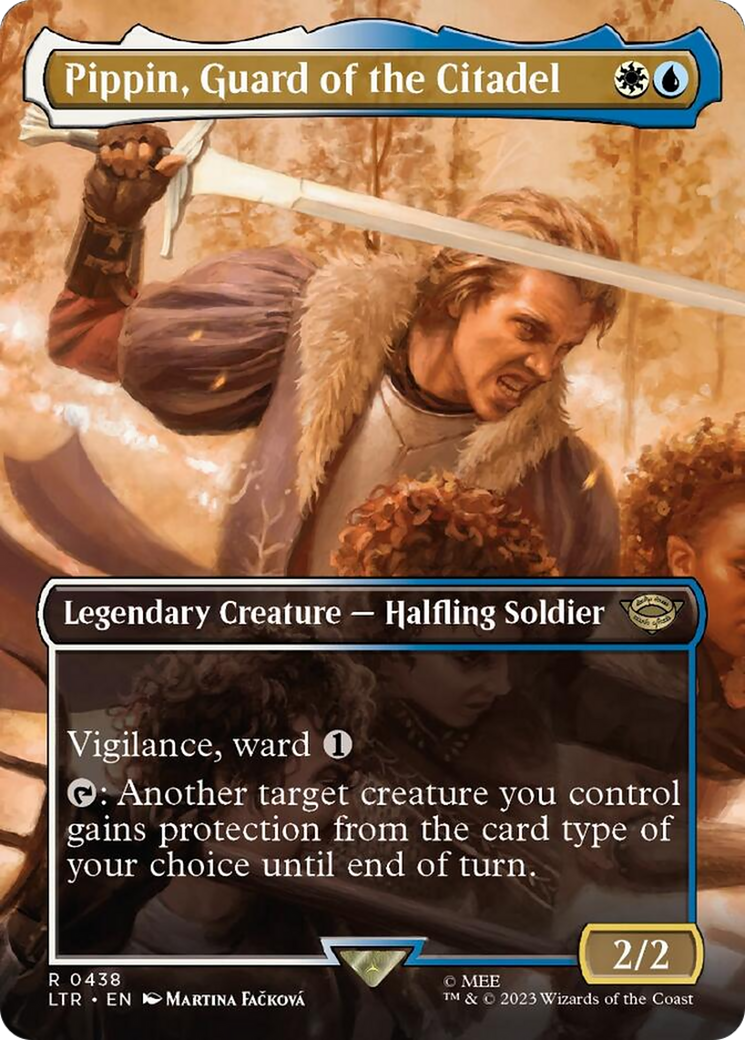 Pippin, Guard of the Citadel (Borderless Alternate Art) [The Lord of the Rings: Tales of Middle-Earth] | Multizone: Comics And Games