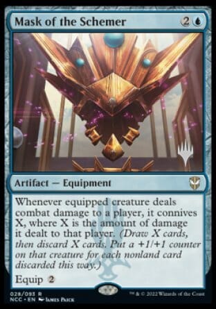 Mask of the Schemer (Promo Pack) [Streets of New Capenna Commander Promos] MTG Single Magic: The Gathering  | Multizone: Comics And Games