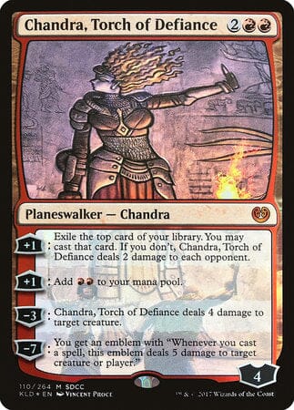 Chandra, Torch of Defiance (SDCC 2017 EXCLUSIVE) [San Diego Comic-Con 2017] MTG Single Magic: The Gathering  | Multizone: Comics And Games