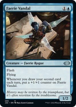 Faerie Vandal [Jumpstart 2022] MTG Single Magic: The Gathering  | Multizone: Comics And Games