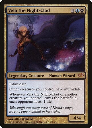 Vela the Night-Clad [Planechase 2012] MTG Single Magic: The Gathering  | Multizone: Comics And Games