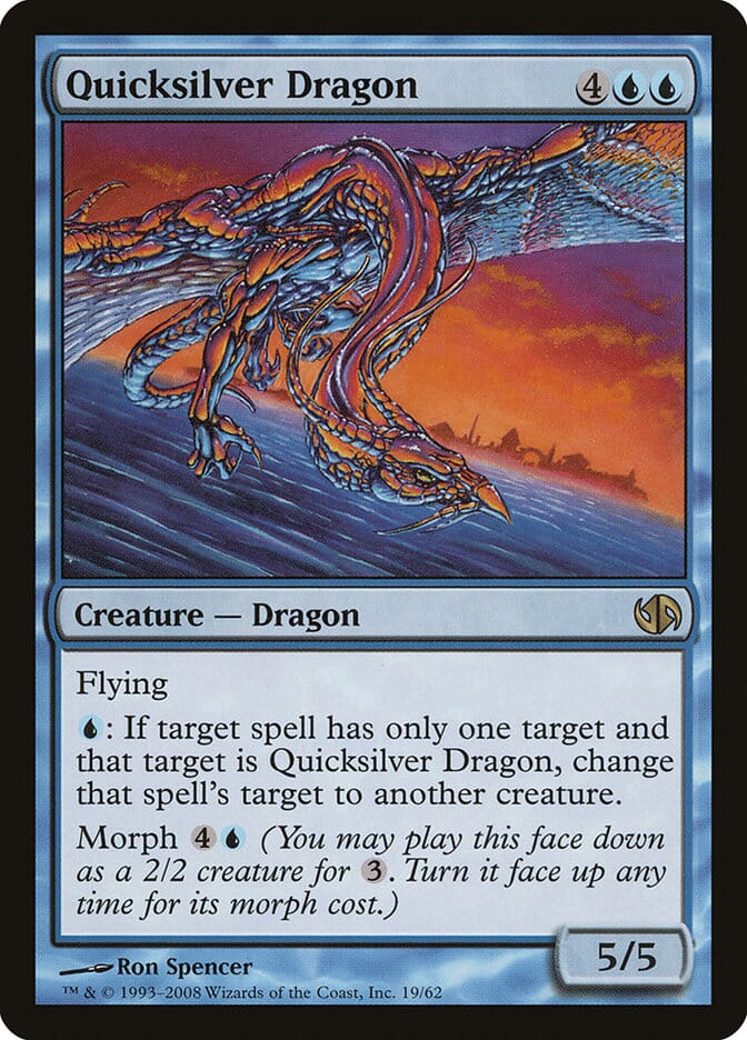 Quicksilver Dragon [Duel Decks: Jace vs. Chandra] MTG Single Magic: The Gathering  | Multizone: Comics And Games