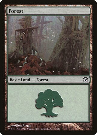 Forest (110) [Duels of the Planeswalkers] MTG Single Magic: The Gathering  | Multizone: Comics And Games