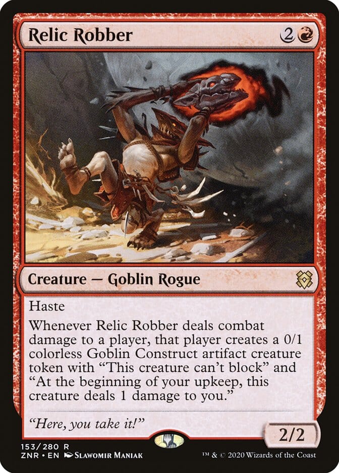 Relic Robber [Zendikar Rising] MTG Single Magic: The Gathering  | Multizone: Comics And Games