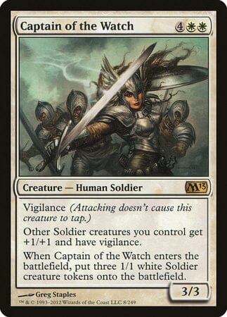 Captain of the Watch [Magic 2013] MTG Single Magic: The Gathering  | Multizone: Comics And Games