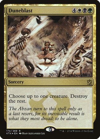 Duneblast [Khans of Tarkir Promos] MTG Single Magic: The Gathering  | Multizone: Comics And Games