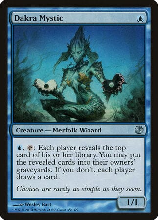 Dakra Mystic [Journey into Nyx] MTG Single Magic: The Gathering  | Multizone: Comics And Games