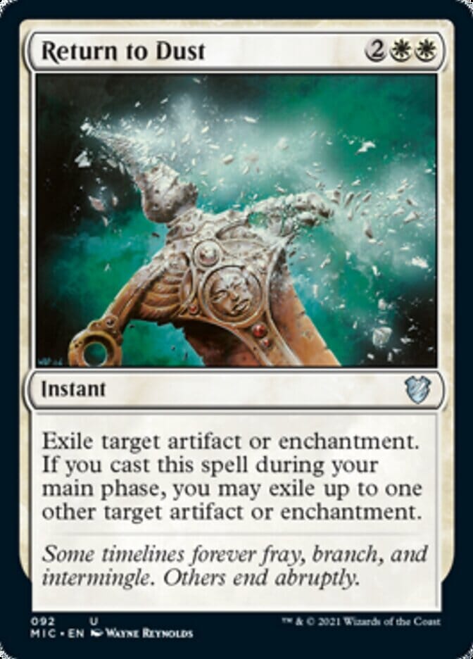 Return to Dust [Innistrad: Midnight Hunt Commander] MTG Single Magic: The Gathering  | Multizone: Comics And Games