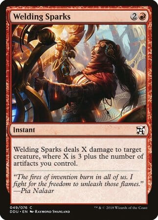 Welding Sparks [Duel Decks: Elves vs. Inventors] MTG Single Magic: The Gathering  | Multizone: Comics And Games