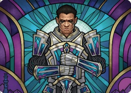 Aron, Benalia's Ruin Art Card [Dominaria United Art Series] MTG Single Magic: The Gathering  | Multizone: Comics And Games