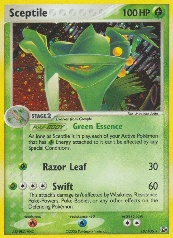 Sceptile (10/106) (Theme Deck Exclusive) [EX: Emerald] Pokemon Single Pokémon  | Multizone: Comics And Games