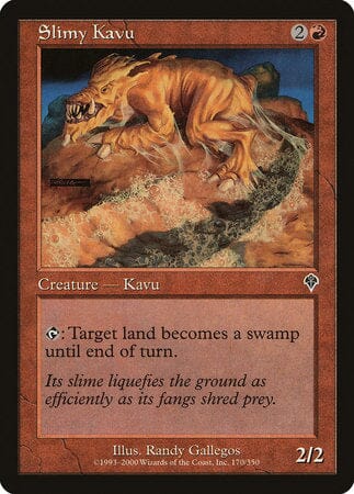 Slimy Kavu [Invasion] MTG Single Magic: The Gathering  | Multizone: Comics And Games