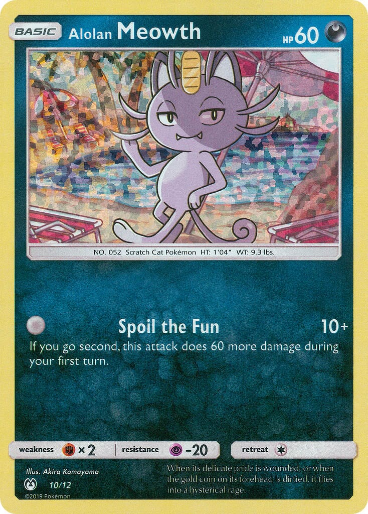 Alolan Meowth (10/12) [McDonald's Promos: 2019 Collection] Pokemon Single Pokémon  | Multizone: Comics And Games
