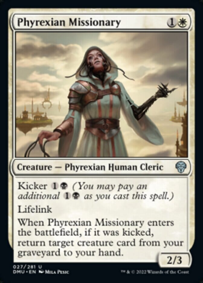 Phyrexian Missionary [Dominaria United] MTG Single Magic: The Gathering  | Multizone: Comics And Games