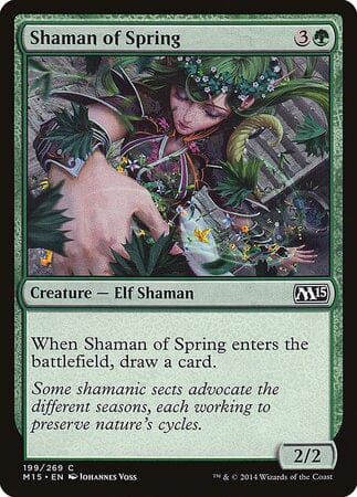 Shaman of Spring [Magic 2015] MTG Single Magic: The Gathering  | Multizone: Comics And Games