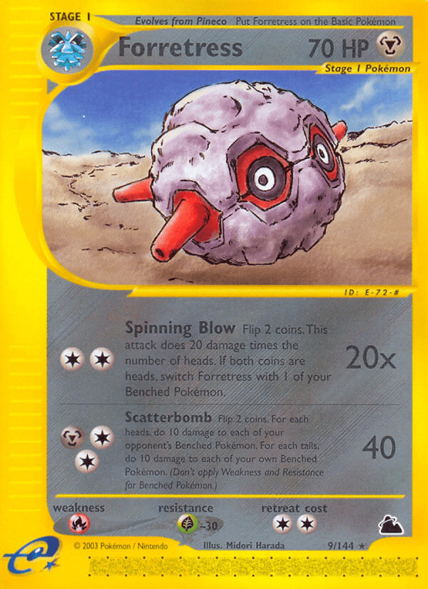 Forretress (9/144) [Skyridge] Pokemon Single Pokémon  | Multizone: Comics And Games