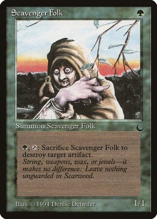 Scavenger Folk [The Dark] MTG Single Magic: The Gathering  | Multizone: Comics And Games
