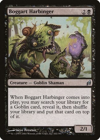 Boggart Harbinger [Lorwyn] MTG Single Magic: The Gathering  | Multizone: Comics And Games