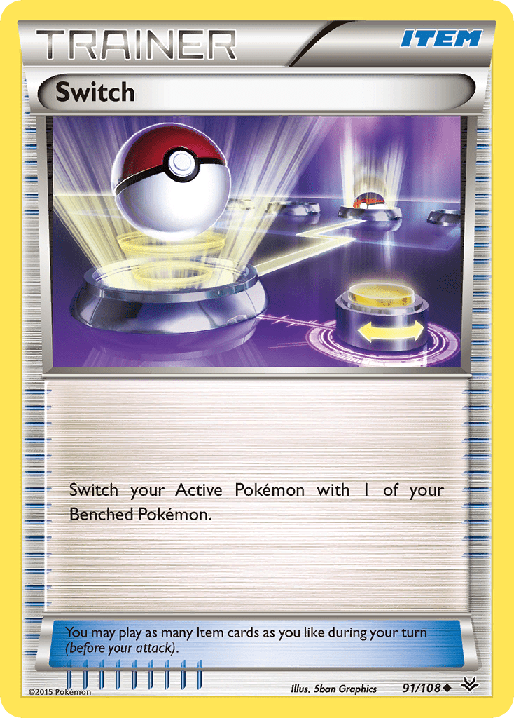 Switch (91/108) [XY: Roaring Skies] Pokemon Single Pokémon  | Multizone: Comics And Games