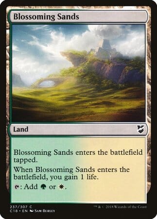 Blossoming Sands [Commander 2018] MTG Single Magic: The Gathering  | Multizone: Comics And Games