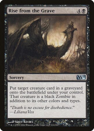 Rise from the Grave [Magic 2011] MTG Single Magic: The Gathering  | Multizone: Comics And Games
