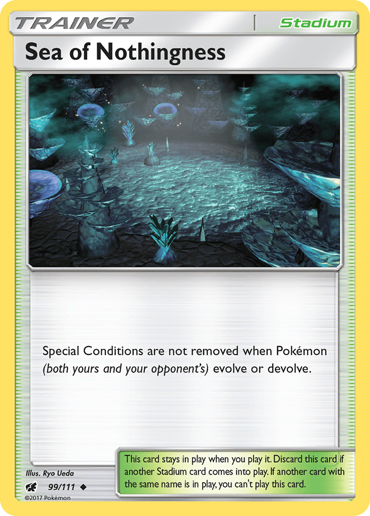 Sea of Nothingness (99/111) [Sun & Moon: Crimson Invasion] Pokemon Single Pokémon  | Multizone: Comics And Games