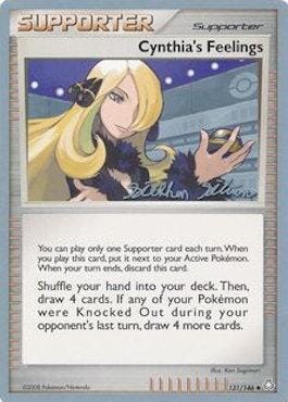 Cynthia's Feelings (131/146) (Luxdrill - Stephen Silvestro) [World Championships 2009] Pokemon Single Pokémon  | Multizone: Comics And Games