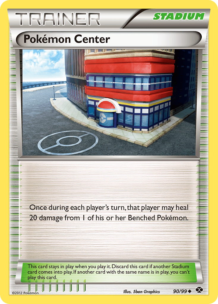 Pokemon Center (90/99) [Black & White: Next Destinies] Pokemon Single Pokémon  | Multizone: Comics And Games