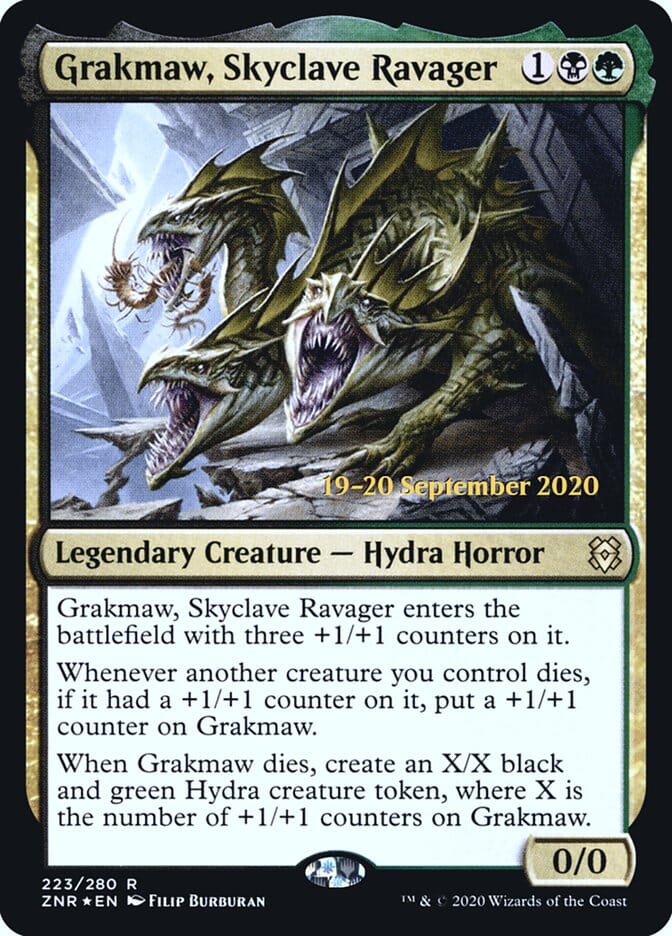 Grakmaw, Skyclave Ravager [Zendikar Rising Prerelease Promos] MTG Single Magic: The Gathering  | Multizone: Comics And Games