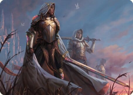 Danitha, Benalia's Hope Art Card [Dominaria United Art Series] MTG Single Magic: The Gathering  | Multizone: Comics And Games