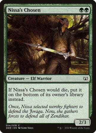 Nissa's Chosen [Duel Decks: Nissa vs. Ob Nixilis] MTG Single Magic: The Gathering  | Multizone: Comics And Games