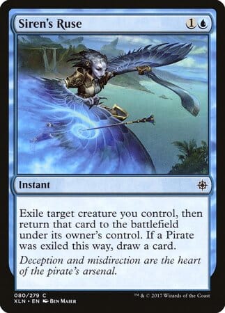 Siren's Ruse [Ixalan] MTG Single Magic: The Gathering  | Multizone: Comics And Games