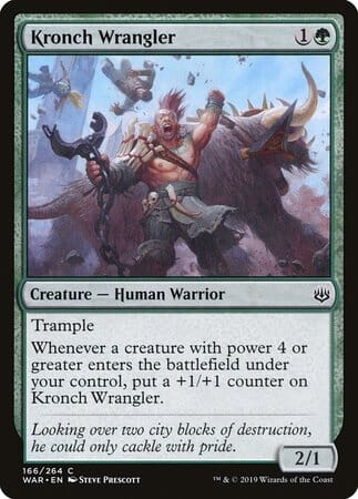 Kronch Wrangler [War of the Spark] MTG Single Magic: The Gathering  | Multizone: Comics And Games