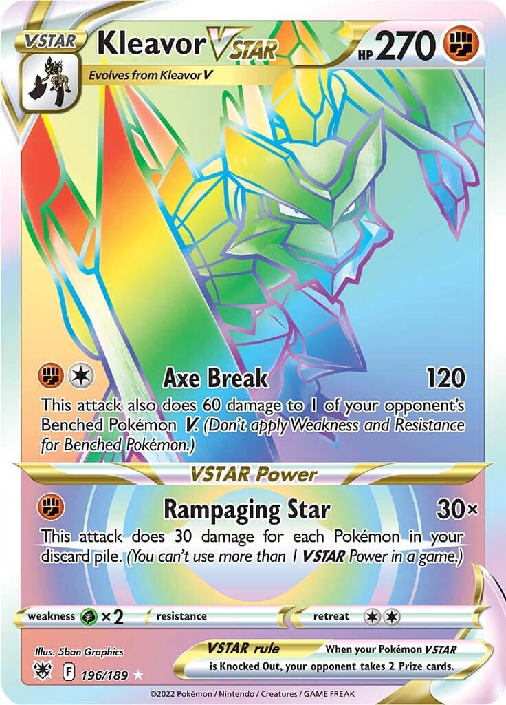 Kleavor VSTAR (196/189) [Sword & Shield: Astral Radiance] Pokemon Single Pokémon  | Multizone: Comics And Games