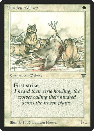Tundra Wolves [Legends] MTG Single Magic: The Gathering  | Multizone: Comics And Games