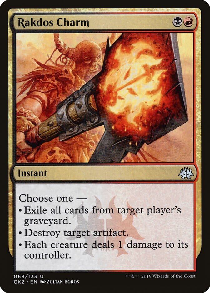 Rakdos Charm [Ravnica Allegiance Guild Kit] MTG Single Magic: The Gathering  | Multizone: Comics And Games